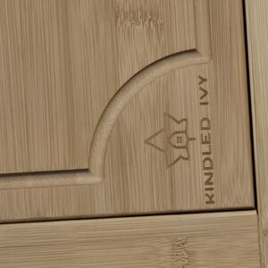 Kindled Ivy Bamboo Cutting Board New In Box